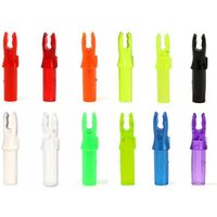 30PCS Arrow Nock Internal Nocks for ID 6.2mm OD 7.6mm Shaft Archery Carbon Fiberglass Arrow Nocks DIY Archery Accessory