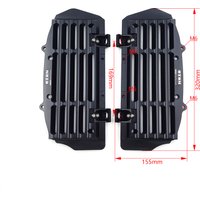 OTOM Motorcycle Radiator Guard Protection For KTM SX SXF XC XCF EXC 125-500 16-22 HUSQVARNA FC FE TC TX GASGAS EC EX MC 250 300