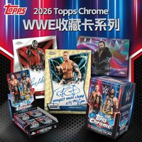 Genuine 2026 Topps Chrome WWE Hobby Box Sealed Official Wrestling Trading Card Autograph Refractor Parallels Premium Collectible