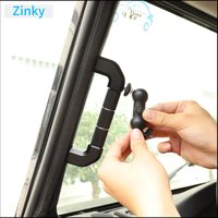 For Land Rover Defender 90 110 130 2004-2019 Car A-pillar Handle Mobile Phone Bracket Trim Interior Modification Accessories