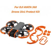 3D Printed 3in1 Protective Kit for DJI AVATA360 Lightweight Design Shock and Drop Resistant AVATA 360 Protective Accessories
