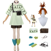 Anime GACHIAKUTA Remlin Cosplay Costume Wig