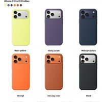 Official Anime Liquid Silicone Magnetic Case for Original iPhone 17/Pro/Pro Max, AI Touch Wireless Charging Protective Cover