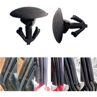 10/20Pcs For Nissan Qashqai J10 J11 X-Trail T31 T32 Juke F16 Murano Z51 Infiniti Door Upper Lower Lining Weatherstrip Rivets Cli
