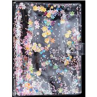 Glitter Bead Shell Transparent Notebook Planner Organizer Binder Books Notebook Protector Case Photo Album DIY Refills Suppliers
