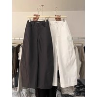 Korean Style Casual Pants Women's Summer New Large Size Fat MM Loose Hip Covering Slimming Wide Leg Long Pants