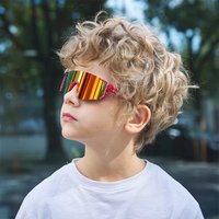 AliExpress AWGSEE Youth Baseball Sunglasses for Boys Girls Softball Cycling Sports Sunglasses for Kids Lightweight Frame