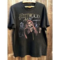 Summer Fleetwood Mac Stevie Nicks Live in Boston Short Sleeve Black Color Women Men Shirt
