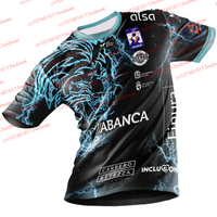 AliExpress Kawasaki 2026 Spain ABANCA ADEMAR LEÓN Handball Shirt Youth Kid Sportwear Training Handball Uniform Breathable Handball Jersey