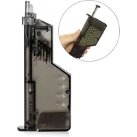 100/200 Rounds Plastic BB Speed Loader – Airsoft Tactical Magazine Refiller for War Game Hunting Rapid Reload Tool
