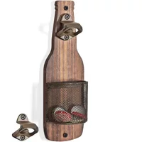 2025 New 1PC Multi-functional Industrial Style Beer Bottle Opener - Decorative Wall Mounted Pendant for Catering Bar