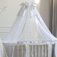 1 Set Baby Crib Canopy Holder Metal Mosquito Net Stand Sturdy Safe For Newborn Strong Support Crib Cradles Gift Baby Shower