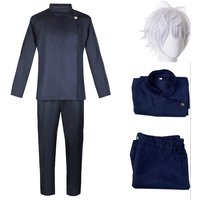 Gojo Satoru Cosplay Costume High School Uniform Suit Halloween Costume Men Adult Gojo Satoru Full Set