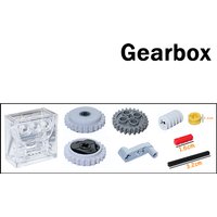 Bricks Technical Worm Gears Turbine Box Gearbox Suit Building Blocks 6588 3648 76244 4716 33299 32062 3705 32123 High-Tech Parts