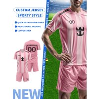 Personalized Soccer Jersey, Custom Football Shirt With Name Number, Team Soccer Uniform Gift,amateur soccer team jersey