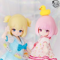 Imomodoll Little Qi Nuo Nuo 6 Point Travel Rabbit Sailor Suit 1/6 Plastic Piwa Mechanical Joint Bjd Doll