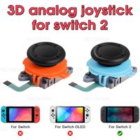 3D Analog Stick For Nintendo Switch 2 Joystick Controller Replacement Effect Sensor Joystick Repair Parts For NS 2 Accessories