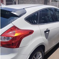 Car Styling For Ford Focus Hatchback 2012-2017 Rear Triangle Window Blind Shades Louver Cover Decorative Frame Auto Accessories