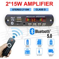 DC 5V-32V 30W Bluetooth5.0 Amplifier Decoder Board MP3 Player FM Radio TF USB 3.5mm AUX Module Receiver Car kit Audio