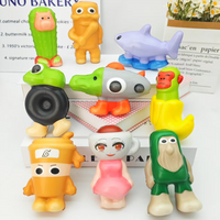 Italian Brainrot Creative Squishy Toys Telala Funny Shark Squeeze Toy Tung Tungtung Sahur Derivative Peripherals Ornaments Gifts
