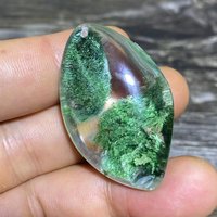 Crystal Natural Green Garden Pendant Stone Quartz Gemstones Healing Reiki Minerals Home Decoration