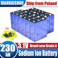 A-Klasse 3,1V 230Ah Natrium-Ionen-Batterie-Rohzelle, 1,5C Dauerentladestrom, 6000 Zyklen lange Lebensdauer, -40 ℃ bis 60 ℃ Betriebsbereich, Schnellladung mit hoher Leistung, hohe Sicherheit zur