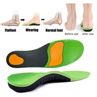 Premium Silicone Gel Insoles for Shoe Men Women Orthopedic Arch Support Sports Insoles for Flat Feet Plantar Fasciitis Shoe Sole