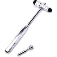 HOT 1PC Multifunction Neurological Reflex Hammer Percussor With Brush Pin Promotional Diagnostic Hammer Leg Back Massage