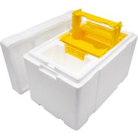 1Pc Beehive Bienenzucht Box Schaum Bee Zucht Box Königin König Bee Hives Boxen Bestäuber Bee Haus Bienenzucht Fall ausrüstung