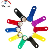 10Pcs RW1990 Rewritable iButton Card, TM tag, TM iButton, Touch Memory Key, Sauna Keys, Copy DALASS DS1990A TM1990A Dropshipping