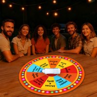 Prize Wheel Spin Wheel Spinner Game Color Roulette Wheel Prizes Tabletop Prize Wheel, For Party Supplies