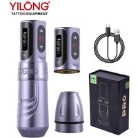 Pro Tattoo Machine Professional Rotary Permanent Makeup Machines Three Level Memory Mode and LED digital Display Screen