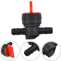 8mm In-Line Petrol On-Off Fuel Tap Switch Valve - Motorcycle Bike ATV Plastic Petcock/Fuel Tap, For 1/4" ID Pipe. Motorcycle