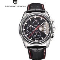 PAGANI DESIGN Chronograph Stop Watch for Men Quartz Multi-function Military Pilot Relógios Masculino Reloj Hombre Montre Homme