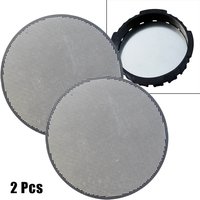 2pcs Coffee Metal Filters Reusable Stainless Steel Coffee Filter Mesh Compatible With For Aeropress Coffee Maker Coffee Acces