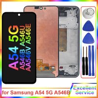 Écran Super AMOLED pour Samsung Galaxy A54 5G A546 A546B A546U, remplacement de l’écran LCD et du module tactile pour téléphone Samsung A54 5G.