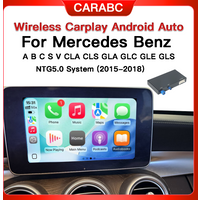 Wireless Carplay Android Auto Module for Mercedes Benz NTG5.0 System C Class GLC A B GLE S V W205 W447 X253 W222 W176 W117