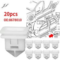 20Pcs 8678010 Side Skirt Sill Moulding Cover Trim Clips 31214496 For Volvo C30 S40 S80 V50 V70 40 S60 S80L XC90 XC60 Fastener