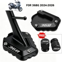 For ZONTES 368G 368 G ZT368G 2024 2025 2026 Motorcycle Side Stand Extension Pad Kickstand Foot Enlarger Plate 368G Accessories