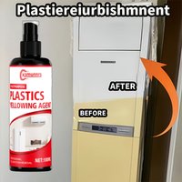 Plastic Yellowing Remover Spray Plastic Restorer for Air Conditioner Car Headlight Appliance and White Surface Restoration