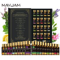 MAYJAM Pure Natural Essential Oils 20pcs Kits Gift Box Sandalwood Lemongrass Lavender Bergamot Eucalyptus Rosemary For Diffuser