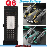 JHD Q6 Drone Battery For Q6 mini Drone Battery 1800mAh for Q6 Spare Parts Battery