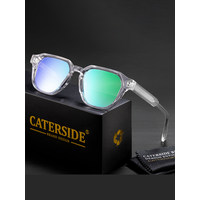 AliExpress Caterside CATERSIDE New Fashion Men's Sunglasses CP Pin Square Frame Eyeglass Women's Outdoor Cycling Fishing Sports Retro Glasses UV400