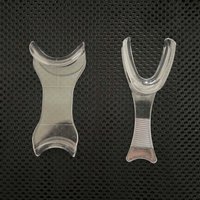 Dental Lip Pressure Retractor T-Shape Intraoral Cheek Orthodontic Teeth Mouth Opener for Photography Autoclavable Double-End