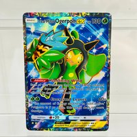 Pokemon Teal Mask Ogerpon ex English DIY Card with Holographic Texture, Perfect Condition Premium Anime Collection Card