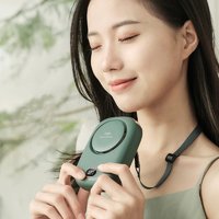 New Mini Portable Fan Portable Rechargeable Bladeless Turbo Ultra Quiet Student Hand Held Fan Outdoor Sports Travel handheld fan