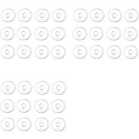 Glass Bobeches For Candlestick Holders, 36 Pcs Candle Drip Protectors Candle Rings For Tapers, Candle Drip Catcher-B61B