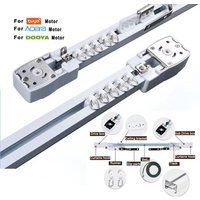 Customizable Super Silent Electric Curtain Track Rail for Aqara Tuya Wifi/Zigbee Dooya 82 Motor Smart Home Curtains Rod Cornice image 3