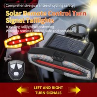 ESLNF Signal Bicycle Control Light LED Mountain Waterproof Source Upgrade Rear Lamp Solar New Remote Turn Horn For Night Riding