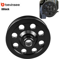 Aluminum 5" Small Diameter Power Steering Pulley for LS Vortec Truck, fit for 4.3 4.8 5.3 5.7 6.0 6.2L Engine, for Chevy for GMC